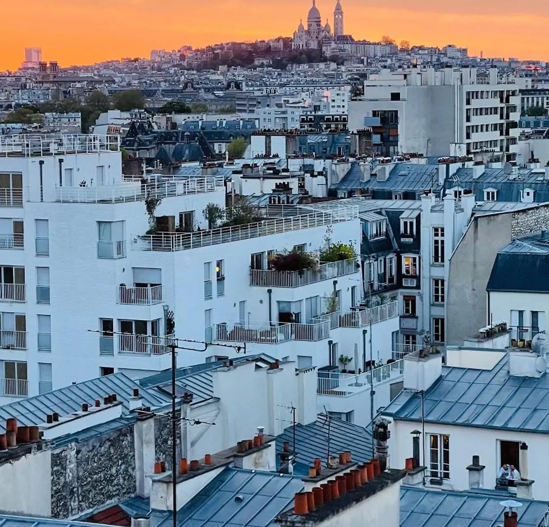 Loft 80M2 Parking Vues Magiques Apartment Paris