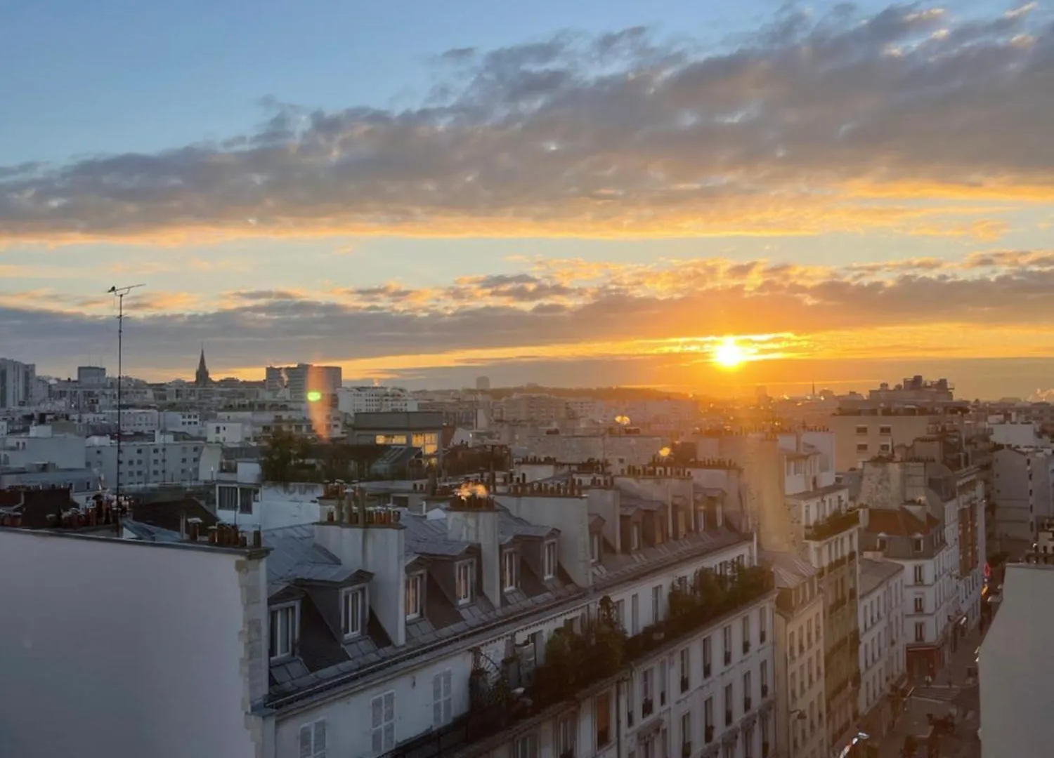 Loft 80M2 Parking Vues Magiques Apartment Paris France