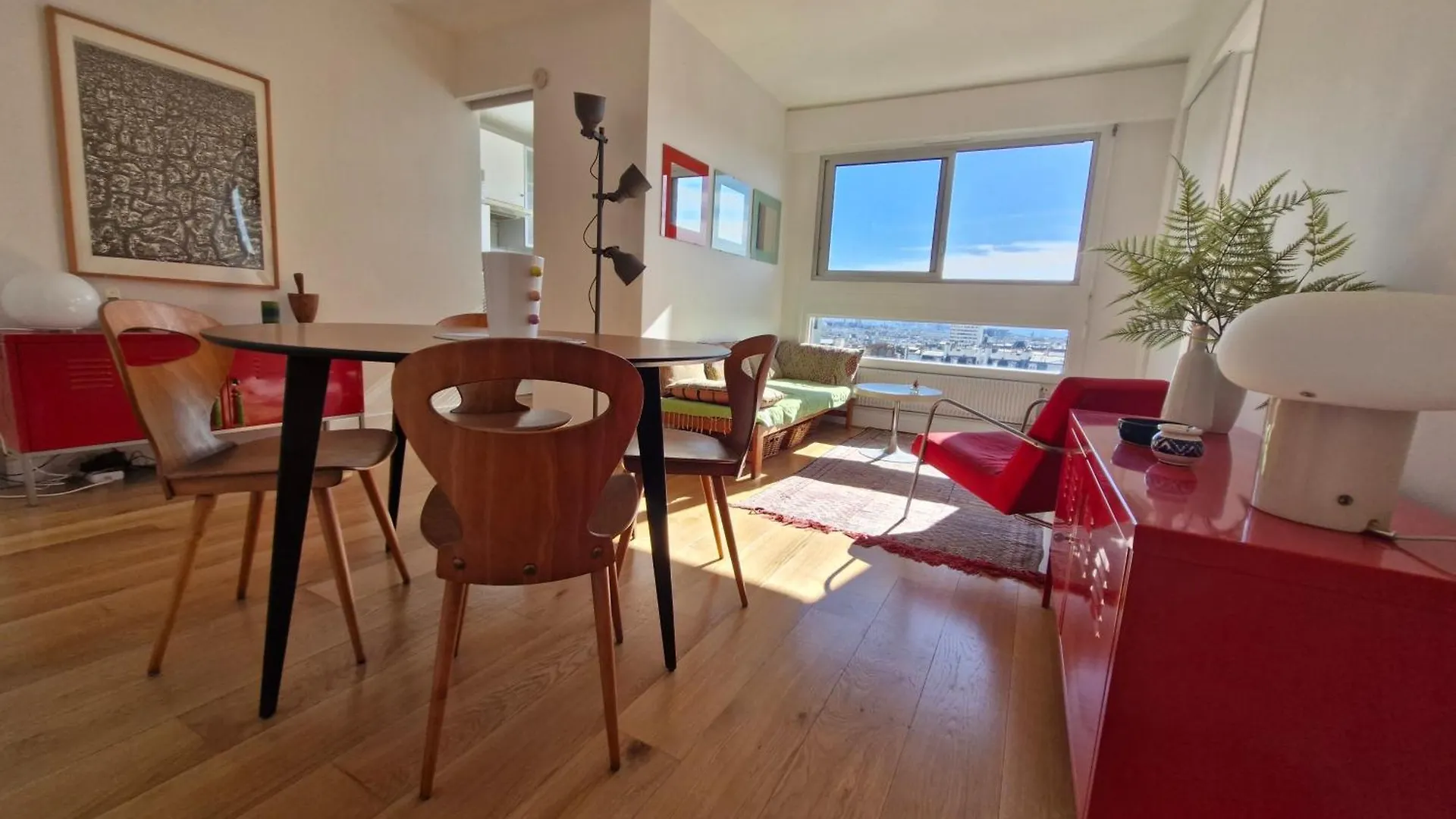 Loft 80M2 Parking Vues Magiques Apartment Paris France